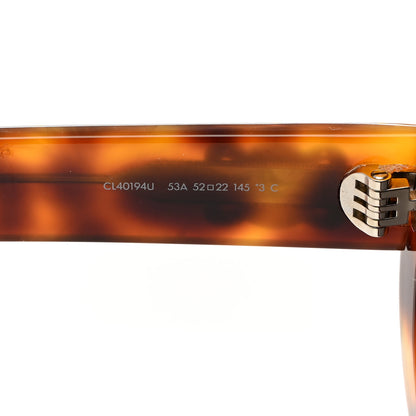 Celine Acetate Triomphe 01 Sunglasses CL 40194U Tortoise 5 of 7