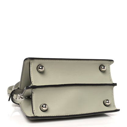 Fendi Shiny Nappa Flower Petite Peekaboo I SEE U Satchel Green Tea 4 of 9