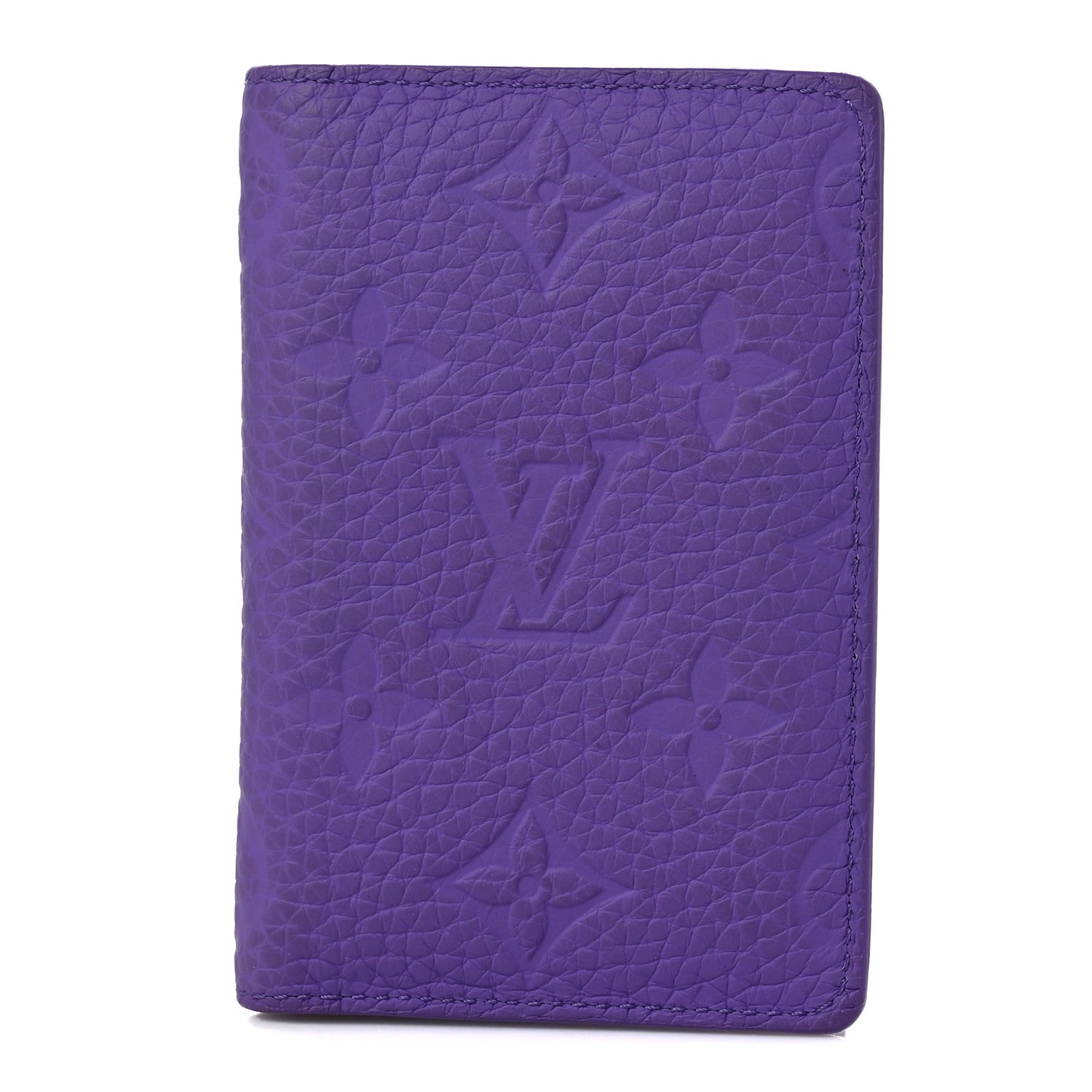 Louis Vuitton Taurillon Monogram Pocket Organizer Violet 1 of 6