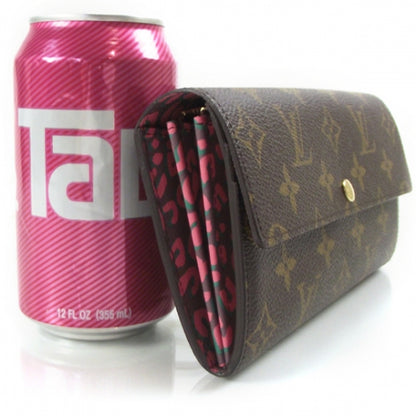 Louis Vuitton Monogram Leopard Sarah Wallet 3 of 7