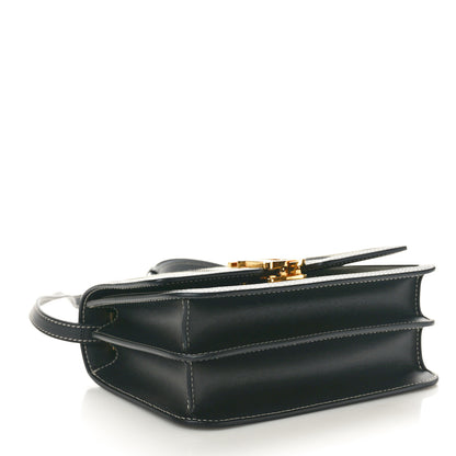 Burberry Calfskin Giant Check Print Small TB Bag Military Green 4 of 9