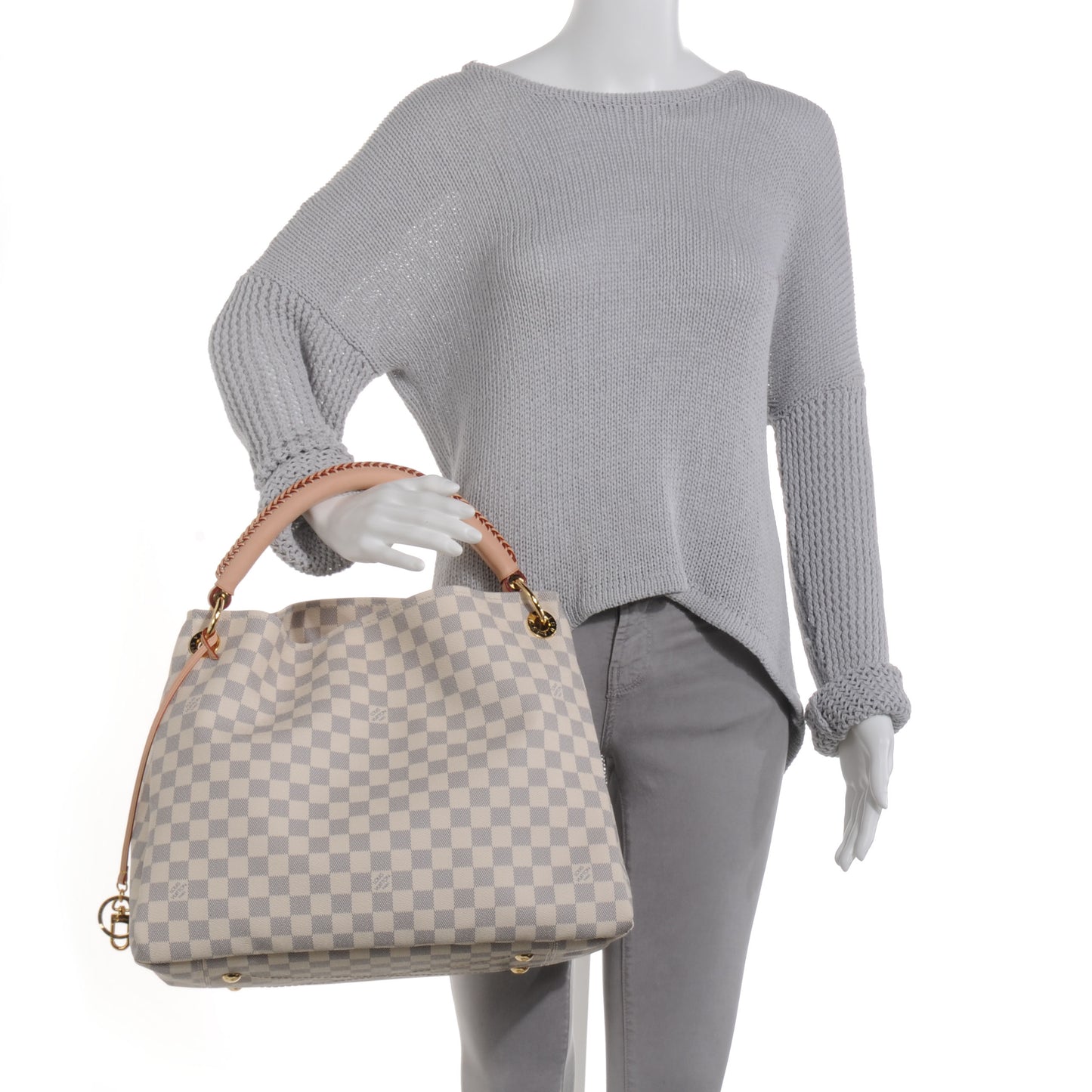Damier Azur Artsy MM