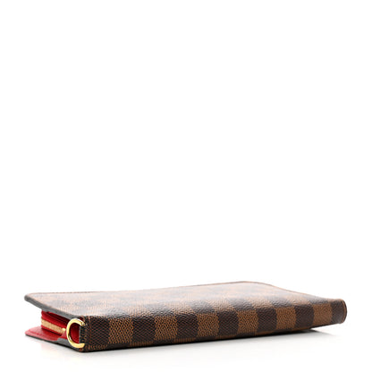 Louis Vuitton Damier Ebene Insolite Wallet Rouge 4 of 9