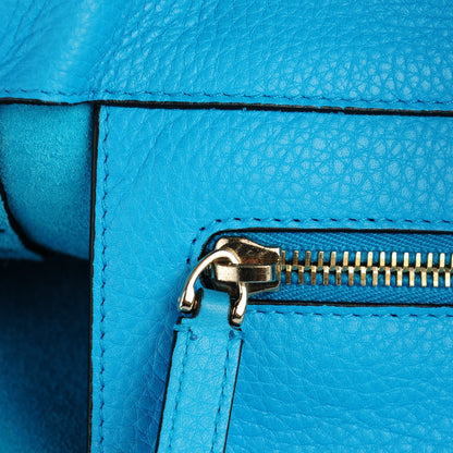 Valentino Garavani Pebbled Calfskin Medium Rockstud Tote Parrot 7 of 8