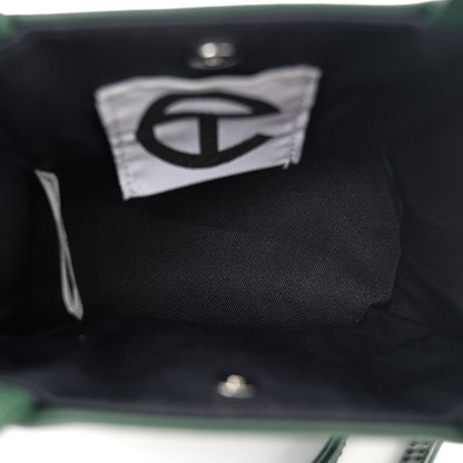 Telfar Vegan Leather Small Shopping Bag Dark Olive 5 of 9