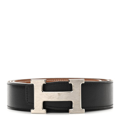 Hermes Box Togo 32mm H Belt 100 Black Gold 1 of 7