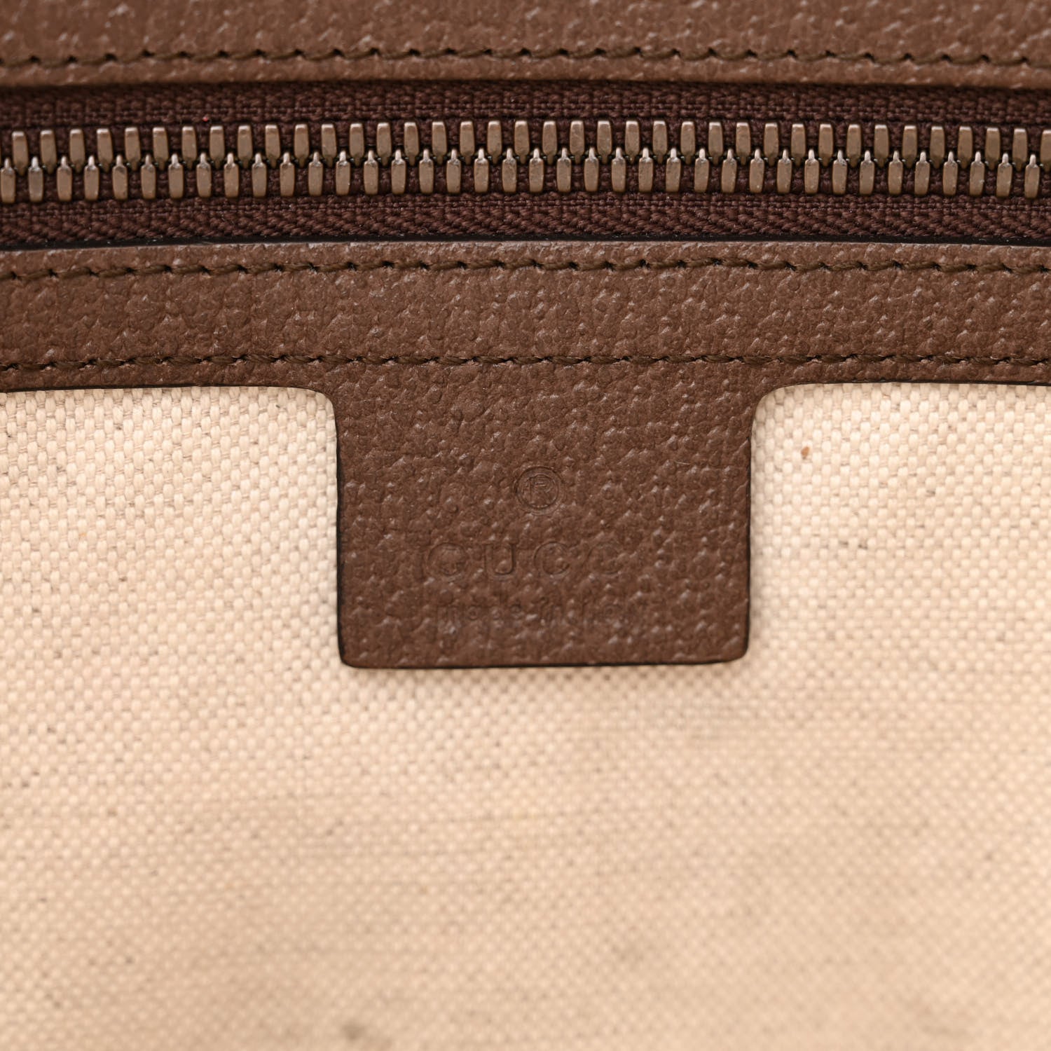 Gucci GG Supreme Monogram Web Small Ophidia Half Moon Hobo Brown 6 of 16