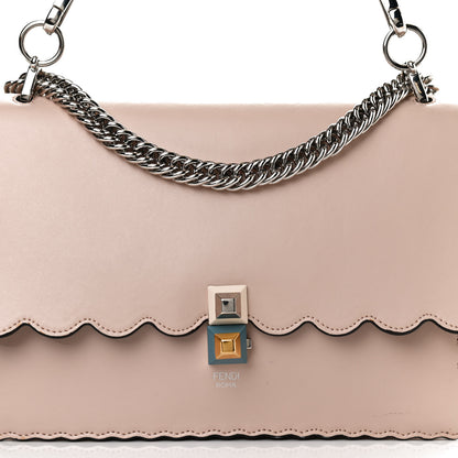 Fendi Vitello Liberty Scalloped Studded Kan I Shoulder Bag Plaster 8 of 12