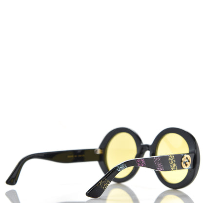 Gucci Acetate Round Glitter GG0319S Sunglasses Rainbow 4 of 8