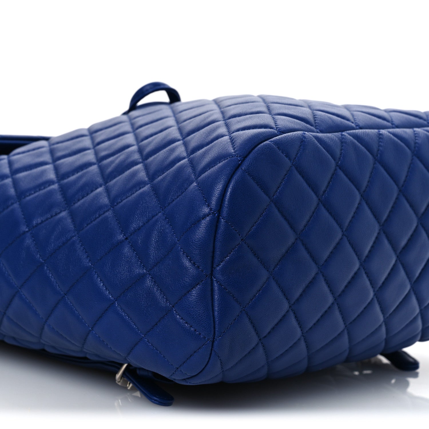 Chanel Lambskin Quilted Large Urban Spirit Backpack Blue 8 of 10