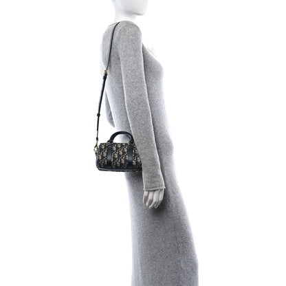 Christian Dior Oblique Nano Groove 17 Bag Blue 2 of 10