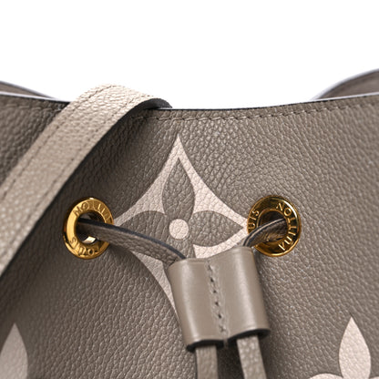 Louis Vuitton Empreinte Monogram Giant Neonoe MM Tourterelle Creme 7 of 11