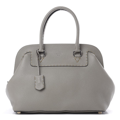Fendi Cuoio Romano Selleria Adele 1328 Bag Grigio 1 of 15