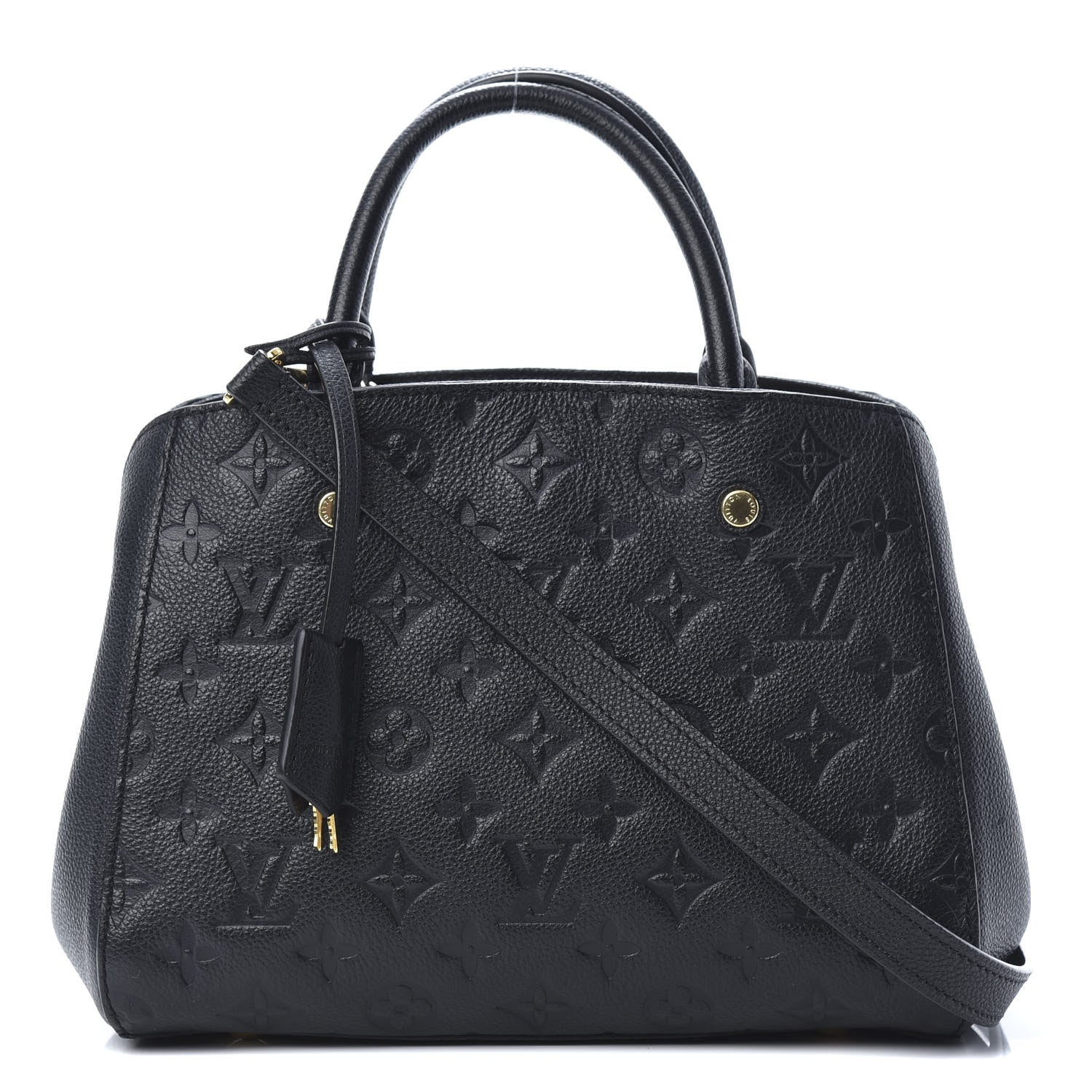 Louis Vuitton Empreinte Montaigne BB Black 1 of 10