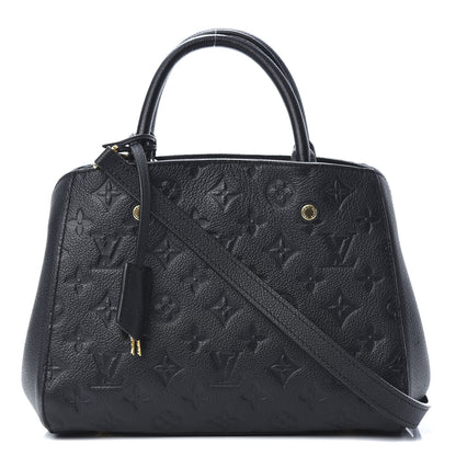 Louis Vuitton Empreinte Montaigne BB Black 1 of 10