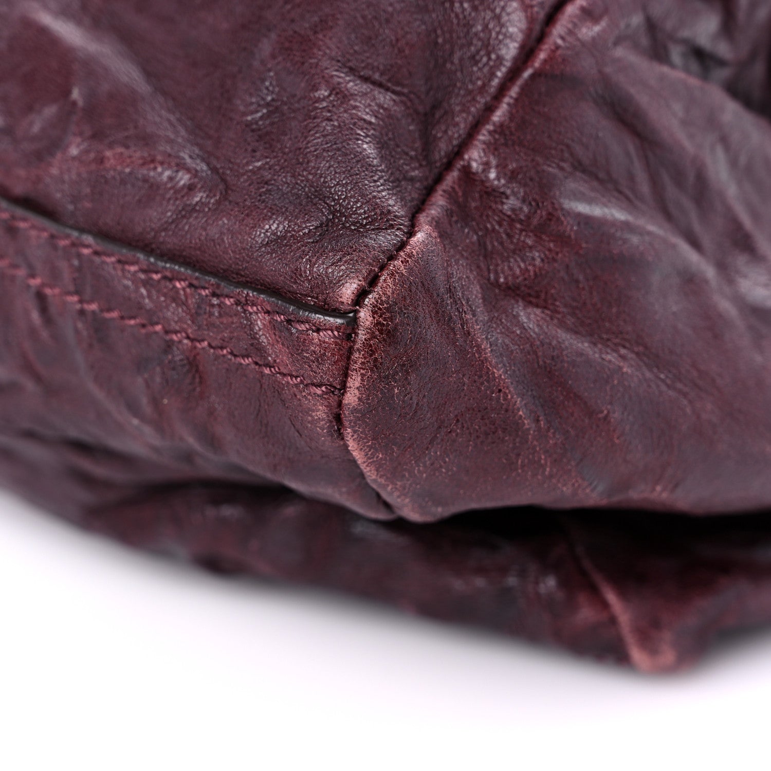 Givenchy Tumbled Sheepskin Small Pandora Oxblood 9 of 18
