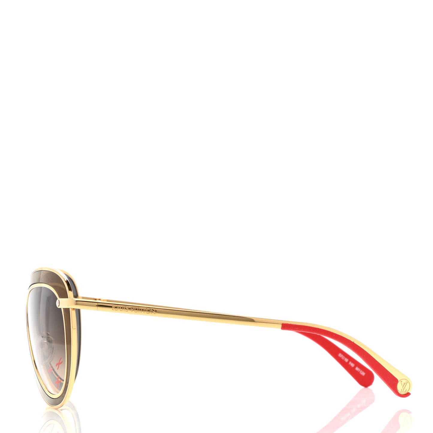 Metal Aviator Sunglasses Z0905U Gold