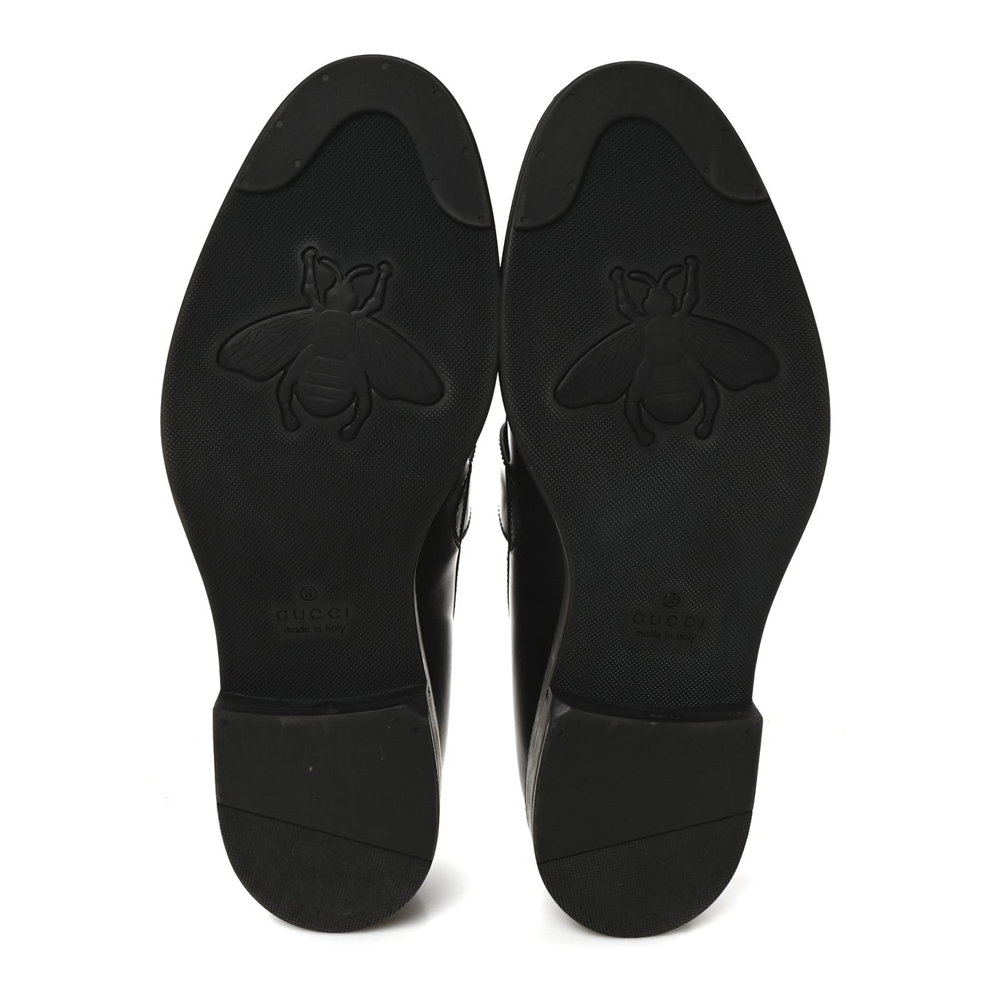 Calfskin Sylvie Web Tassel Mens Loafers 9 Black