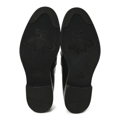 Gucci Calfskin Sylvie Web Tassel Mens Loafers 9 Black 6 of 9