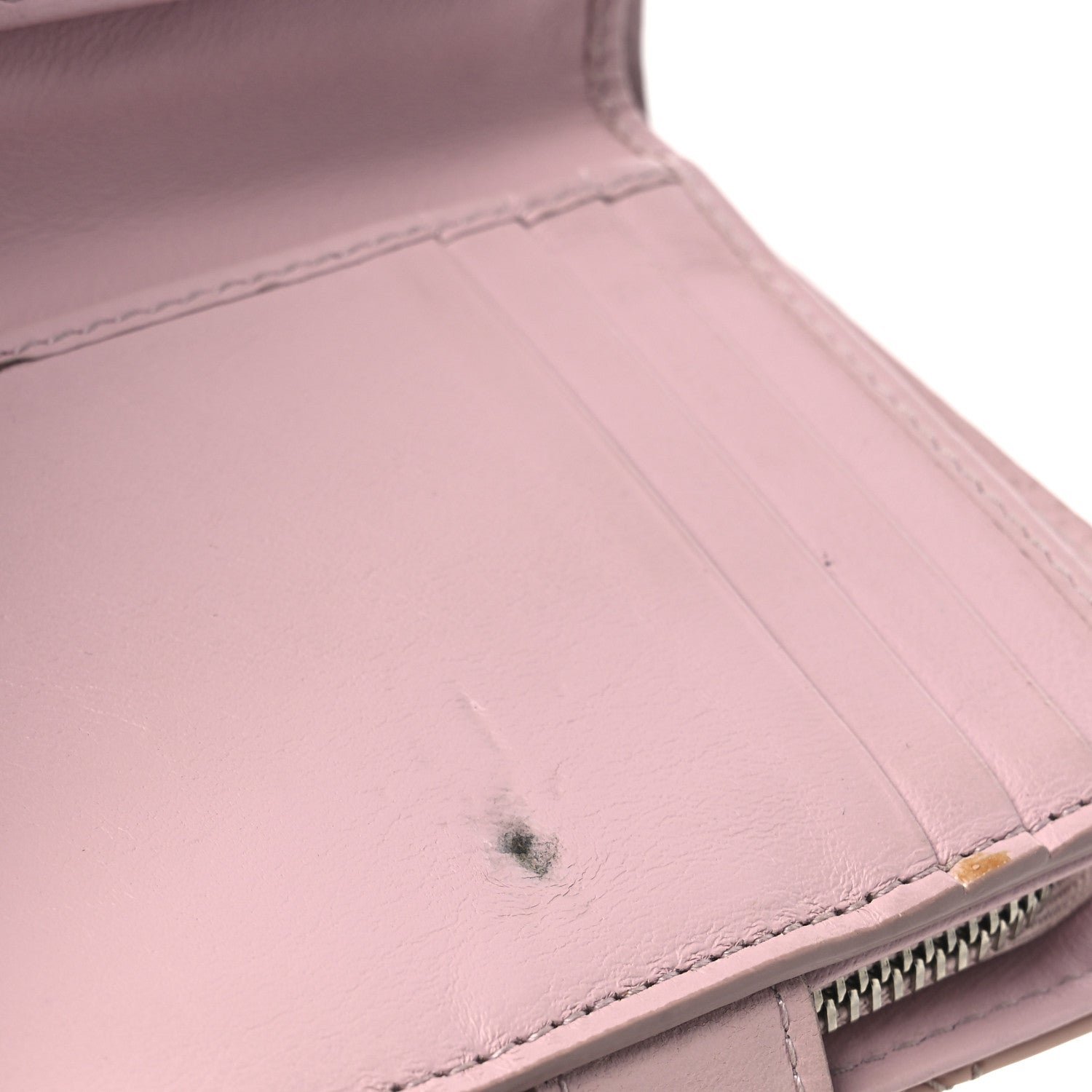 Christian Dior Patent Cannage Lady Dior Eden Wallet Rose Clair 9 of 15