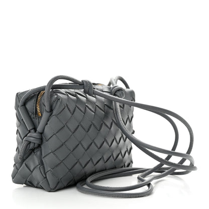 Bottega Veneta Nappa Intrecciato Mini Loop Camera Bag Thunder 3 of 10