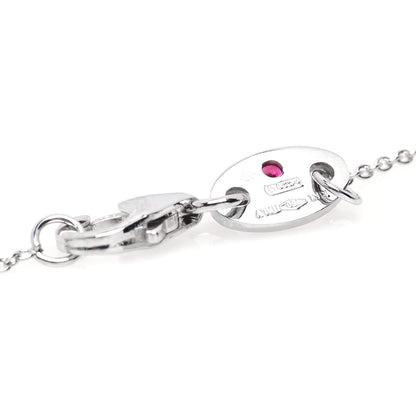 Roberto Coin 18K White Gold Diamond .25ctw Diamonds By The Inch Five Station Necklace 6 of 6