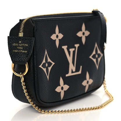 Louis Vuitton Empreinte Monogram Giant Mini Pochette Accessories Black 2 of 8
