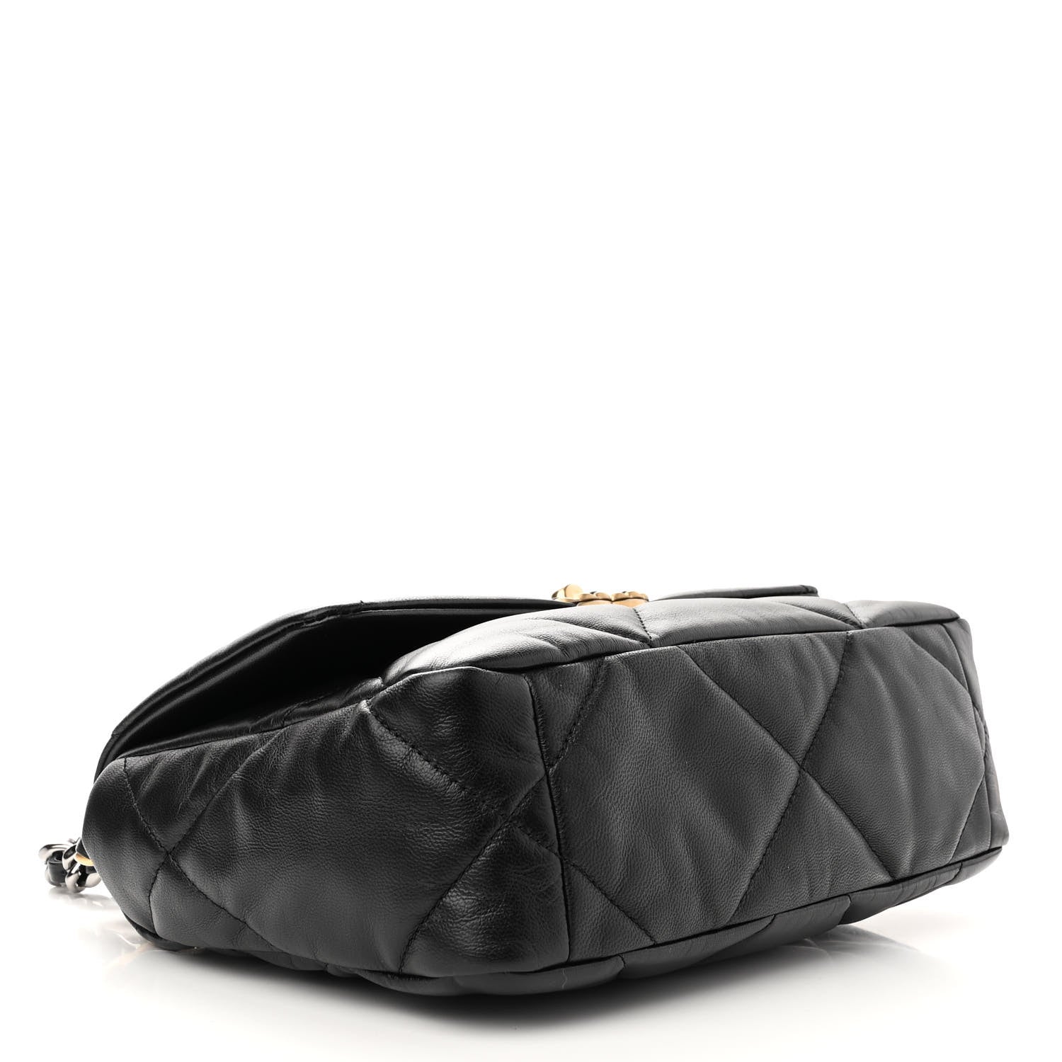 Chanel Lambskin Quilted Medium Chanel 19 Flap Black 4 of 13