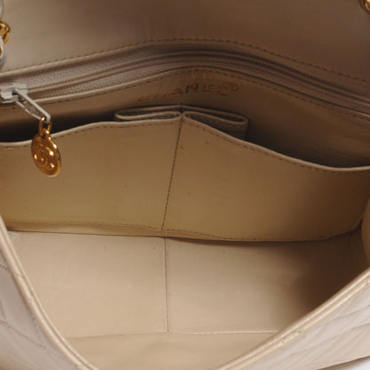 Chanel Lambskin Quilted Mini Flap Beige 8 of 11