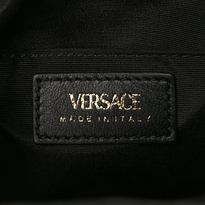 Versace Nappa Quilted Medusa Bucket Bag Black 6 of 8