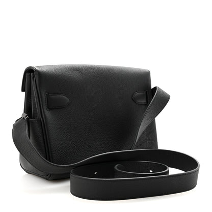 Hermes Togo Kelly Messenger PM Black 3 of 10