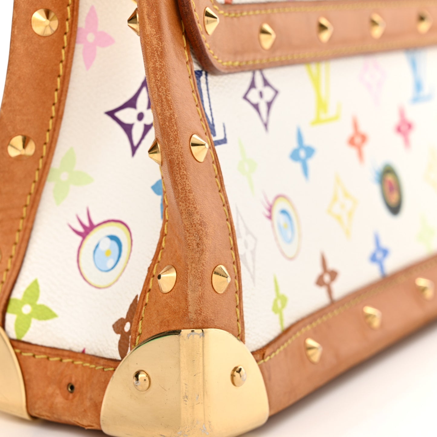 Monogram Multicolor Eye Miss You White