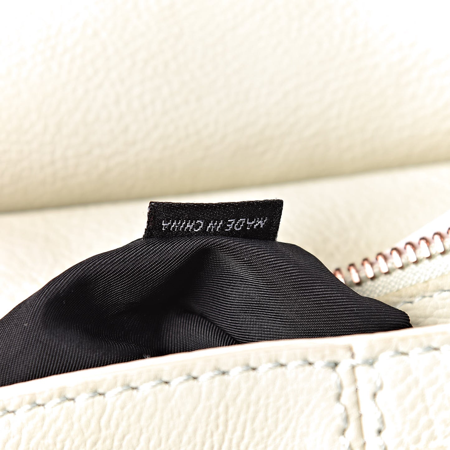 Calfskin Small Marion Tote Aloe Rose Gold Hardware