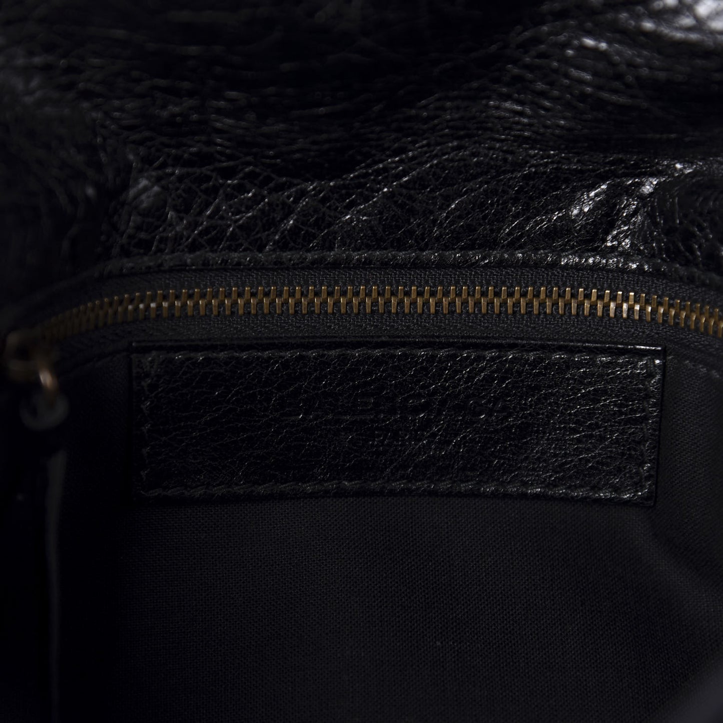 Agneau Classic Hardware Envelope Clutch Black
