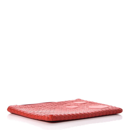 Bottega Veneta Nappa Intrecciato Romantic Document Case Red 4 of 10