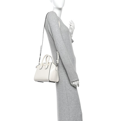 Givenchy Shiny Lord Calfskin Mini Antigona Ivory 2 of 10