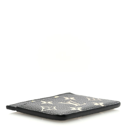 Louis Vuitton Empreinte Card Holder Black Beige 4 of 6