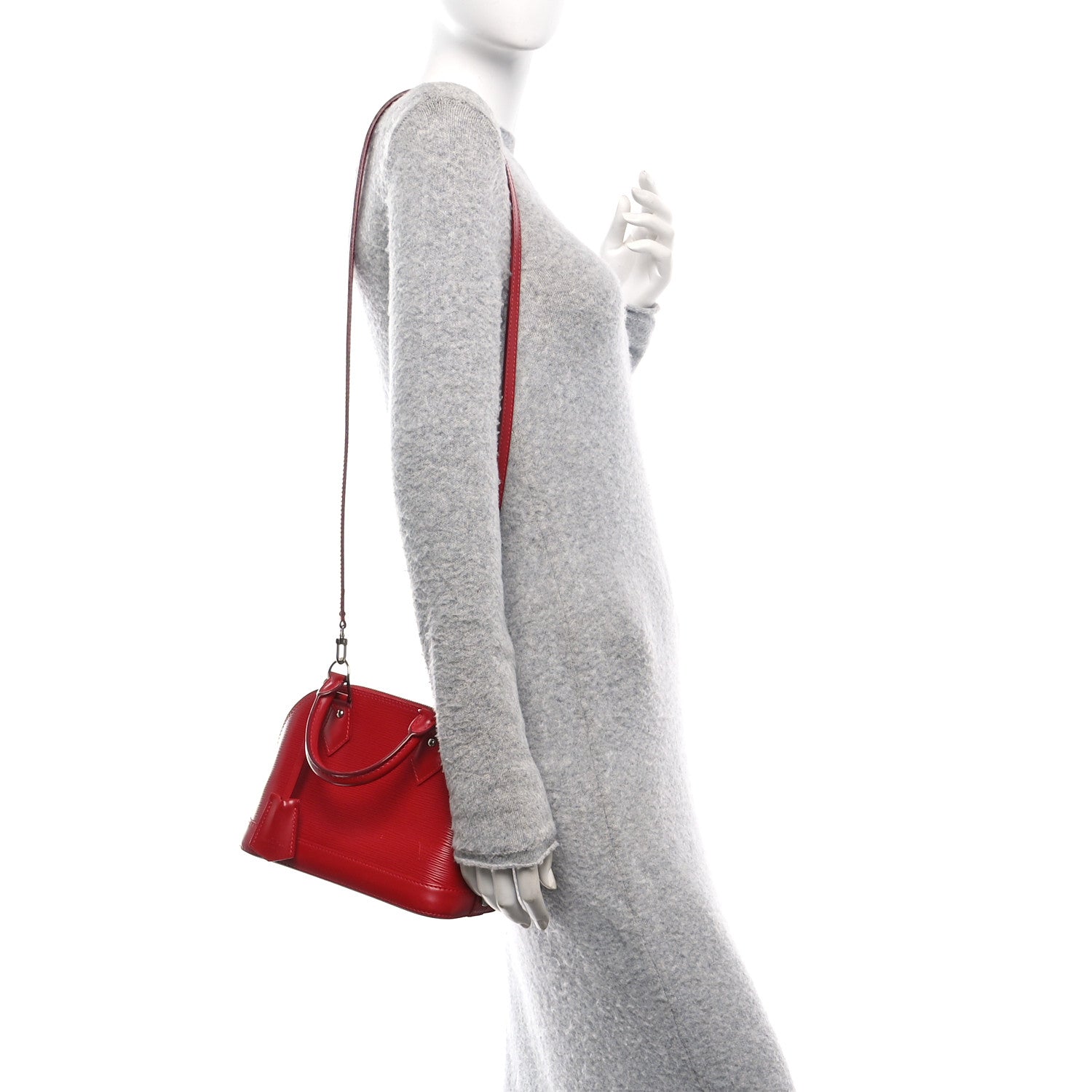 Louis Vuitton Epi Alma BB Coquelicot 2 of 13