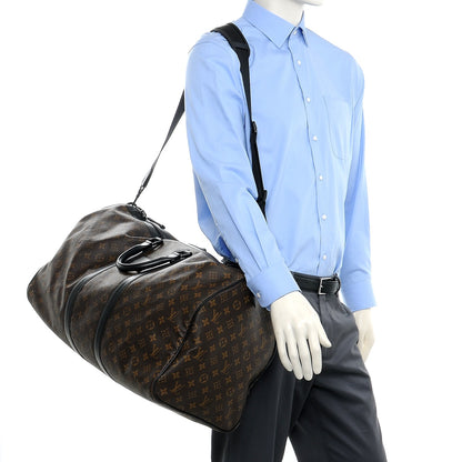 Louis Vuitton Monogram Waterproof Keepall Bandouliere 55 2 of 7