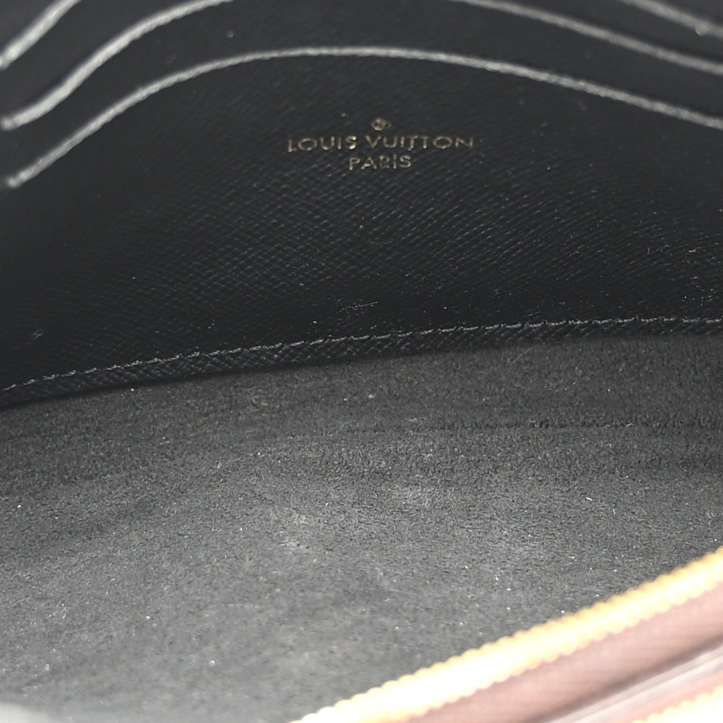 Reverse Monogram Giant Double Zip Pochette