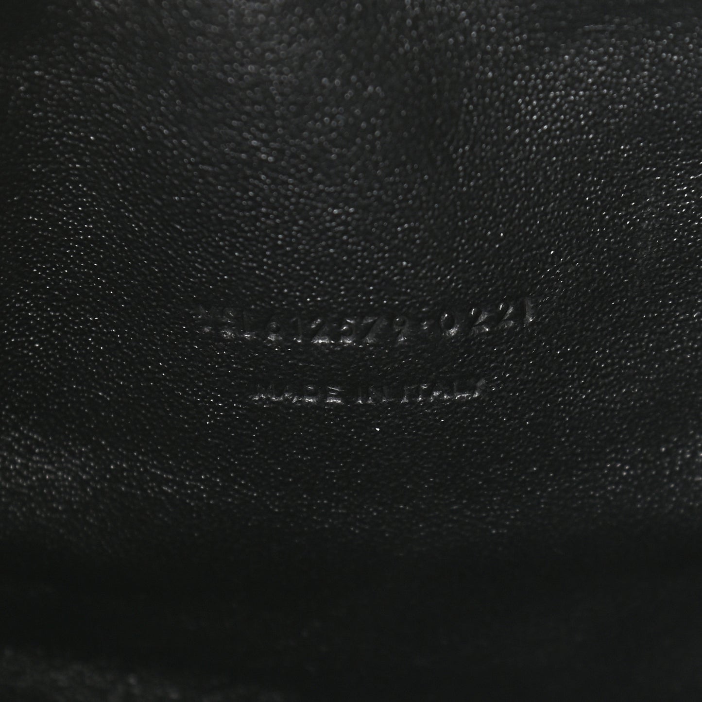 Grain De Poudre Matelasse Monogram Mini Lou Camera Bag Black