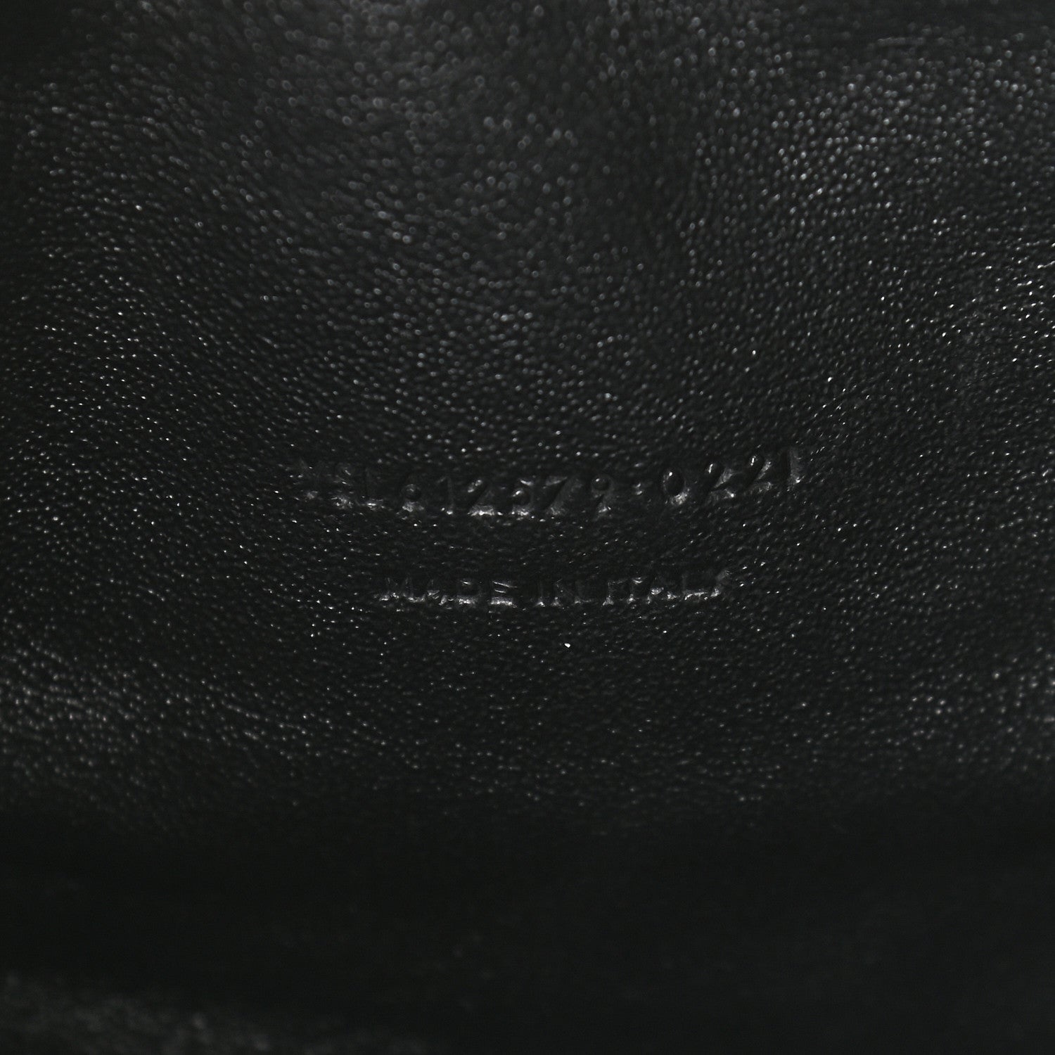 Saint Laurent Grain De Poudre Matelasse Monogram Mini Lou Camera Bag Black 7 of 9