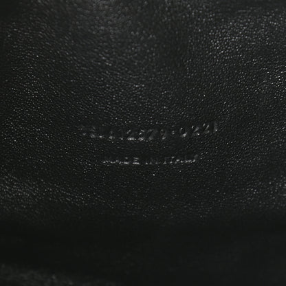 Saint Laurent Grain De Poudre Matelasse Monogram Mini Lou Camera Bag Black 7 of 9