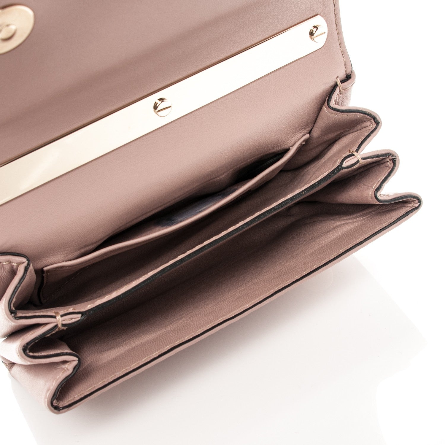 Valentino Garavani Nappa Crystal Va Va Voom Shoulder Bag Poudre 5 of 9