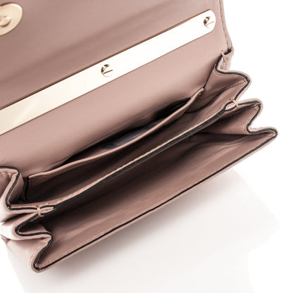 Valentino Garavani Nappa Crystal Va Va Voom Shoulder Bag Poudre 5 of 9