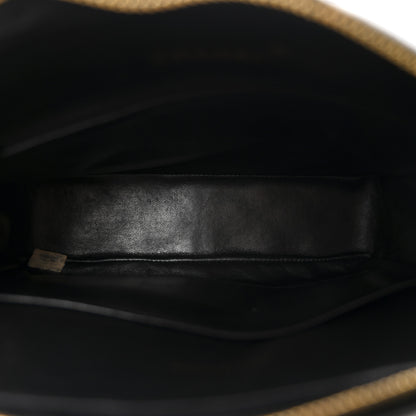 Chanel Lambskin Quilted Flap Camera Tassel Case Black 5 of 14