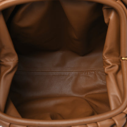 Bottega Veneta Smooth Butter Calf The Pouch Oversized Clutch Cammello 4 of 5
