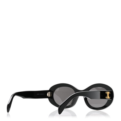 Celine Acetate Triomphe 01 Sunglasses CL 40194U Black 4 of 7