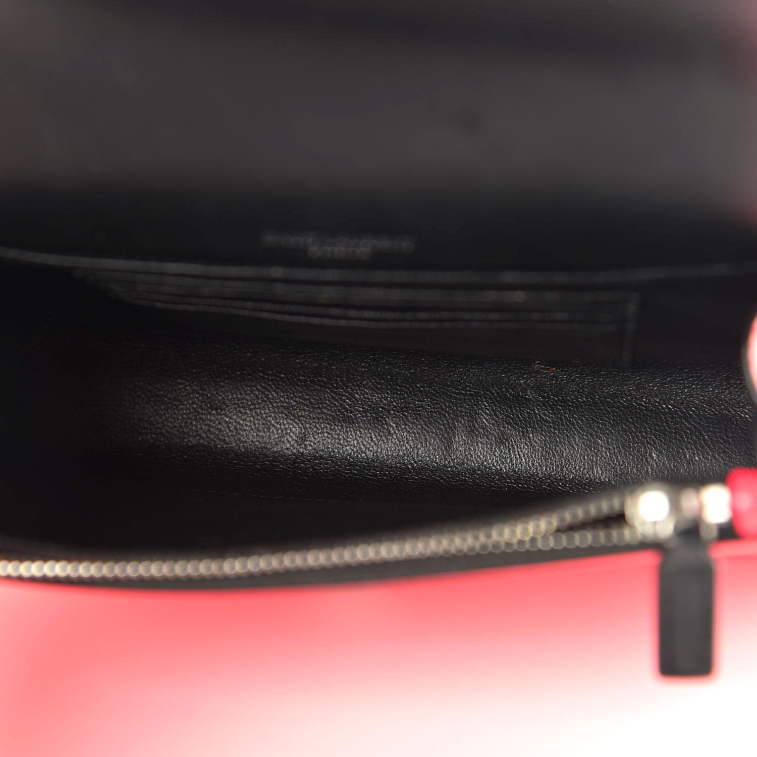 Saint Laurent Grain De Poudre Monogram Kate Belt Bag Neon Pink 5 of 9