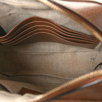 Gucci Monogram Mini Bree Messenger Bag Beige Tabacco 5 of 11